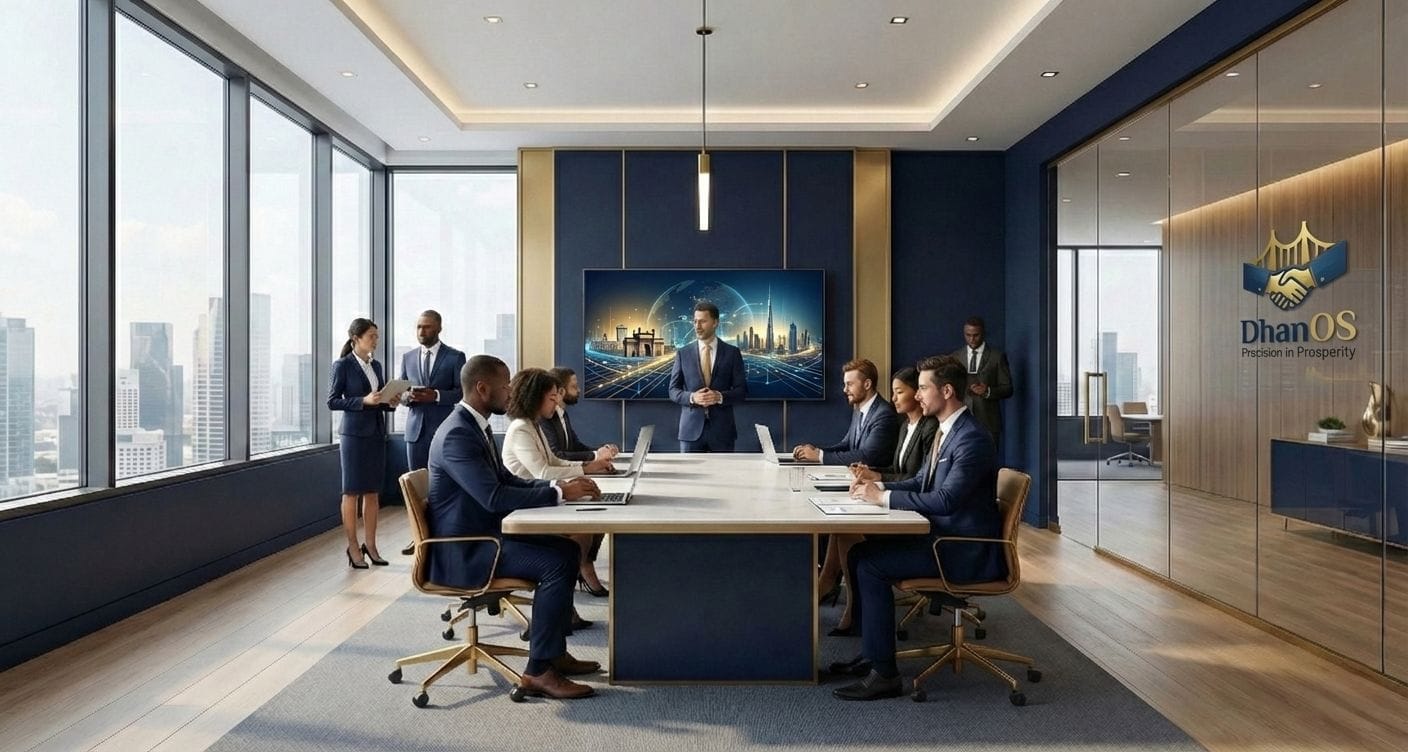 DhanOS Office Environment